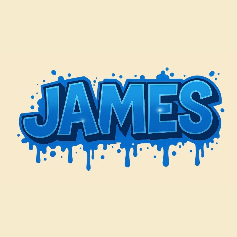 Graffiti  John Prénom cadeau idéal imprimable sur 