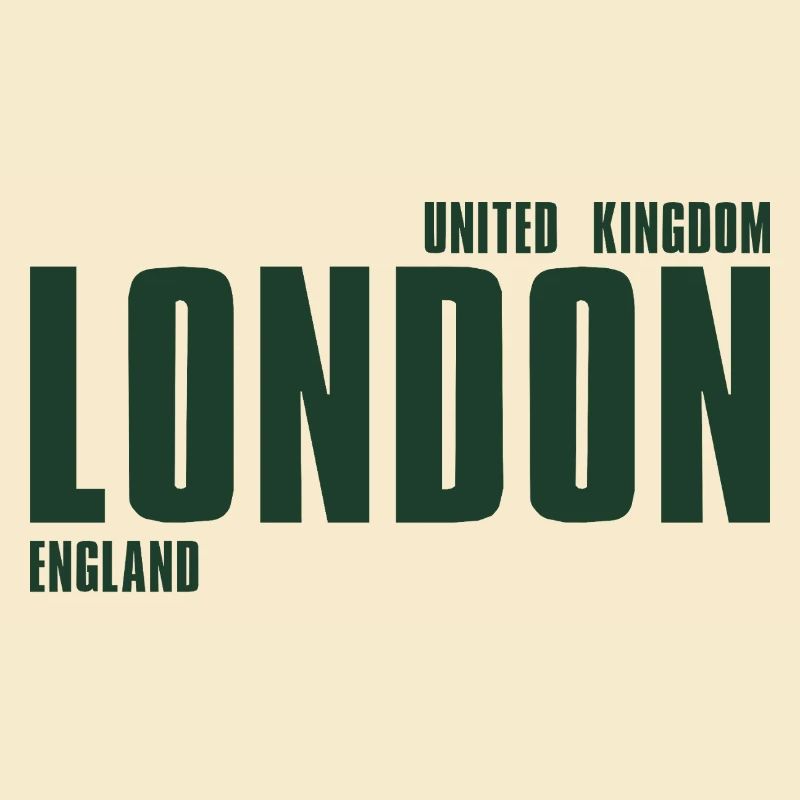 London Bold Block Typography