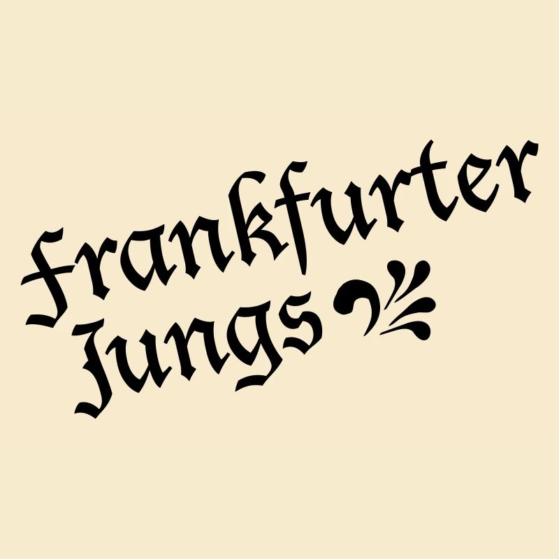 FrankfurterJungs - Pour le vrai Frankfurter #FFM