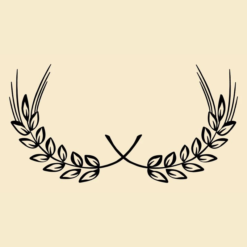 Corn grain wheat decoration