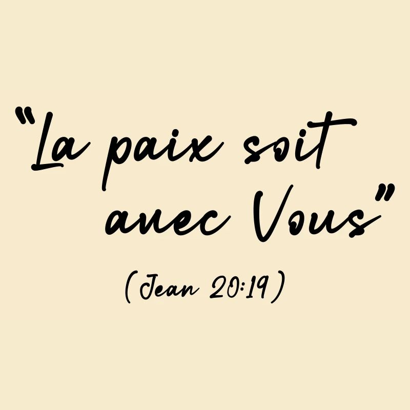 Friede sei mit dir (Johannes 20,19)
