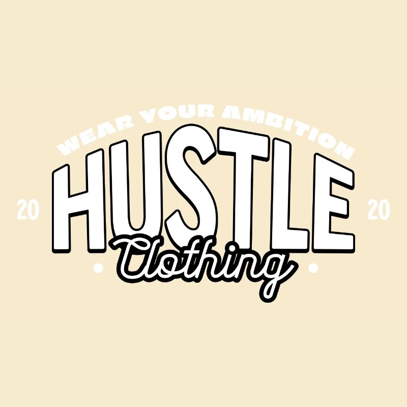 Logo Hustle Attitude Imprimé