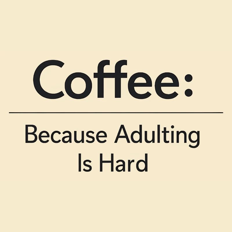 Coffee because murder is wrong
