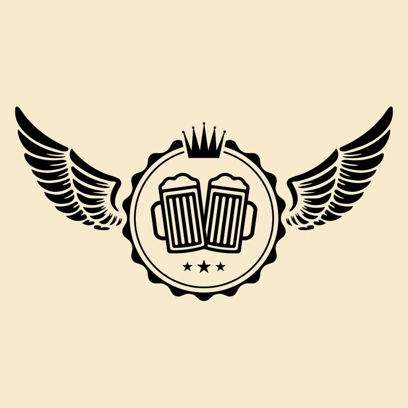 Emblème de l’aile de bière