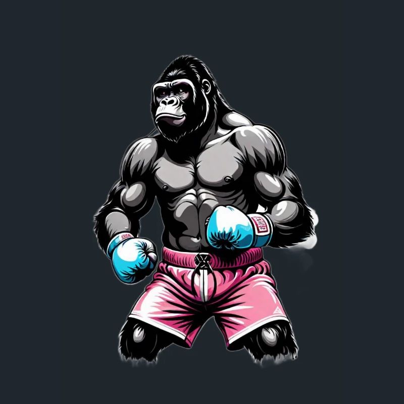 Boxe Boxeur Gorille