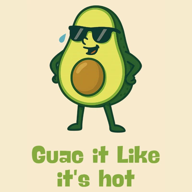Guac It Like It's Hot Avocado