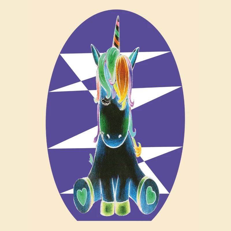 Regenbogen-Einhorn 