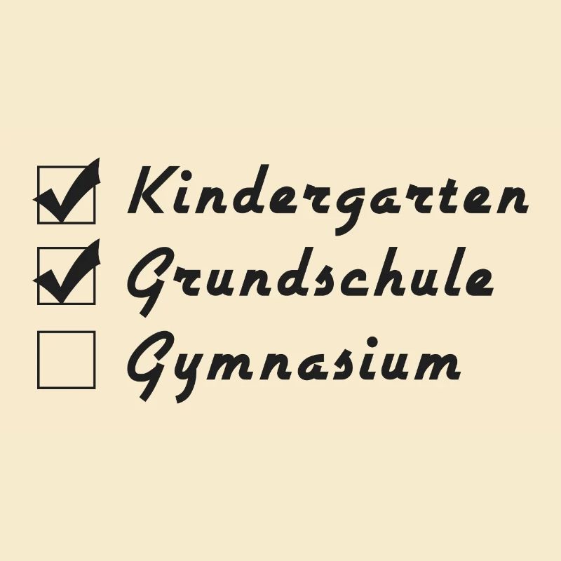 Kindergarten - Grunschule - Gymnasium