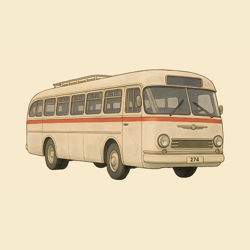 Rolling memory in retro look