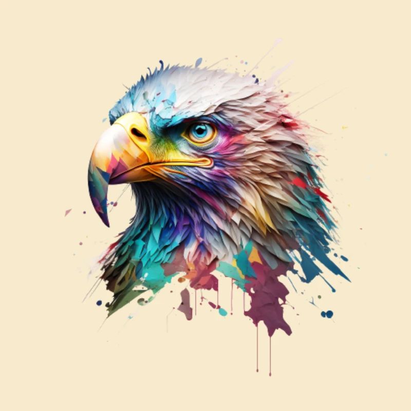 Royal Eagle : un chef-d’œuvre peint à l’huile