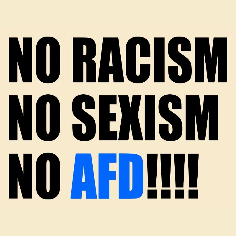 Pas de racisme, pas de sexisme, pas d’AfD