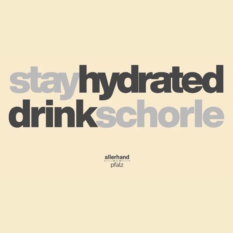 Restez hydraté, boissons spritzer