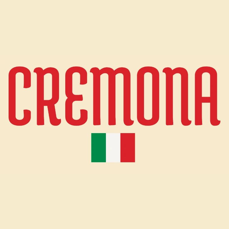 Drapeau de Crémone en Italie.