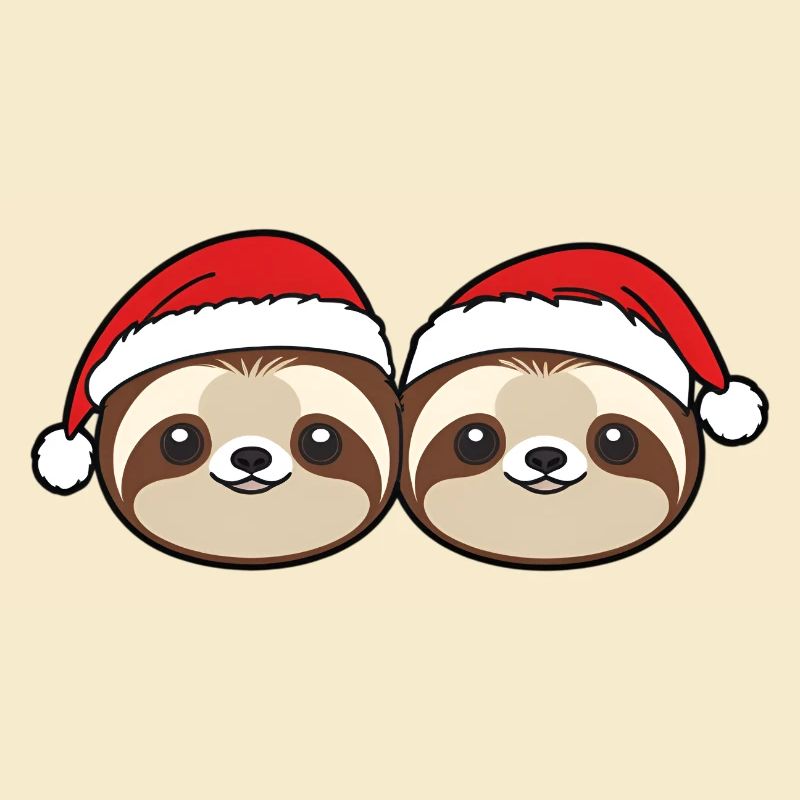 Double Sloth Christmas