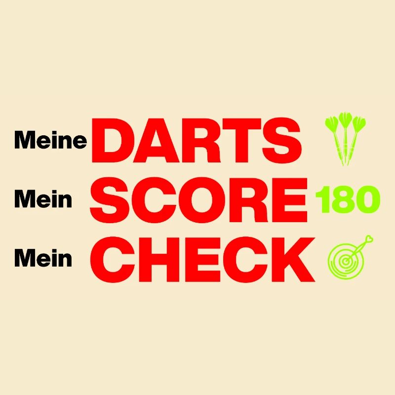 Mes fléchettes, mon score, mon chèque