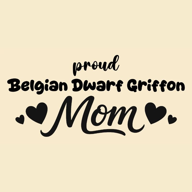 Stolze Griffon Mutter, Belgischer Zwerggriffon