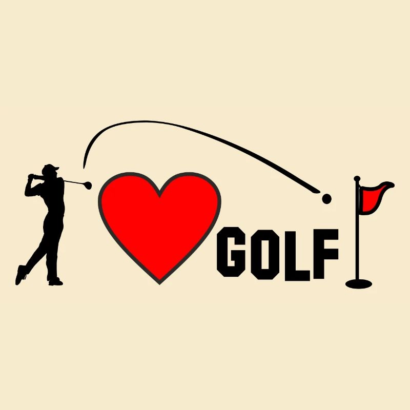 Ich liebe Golfherz