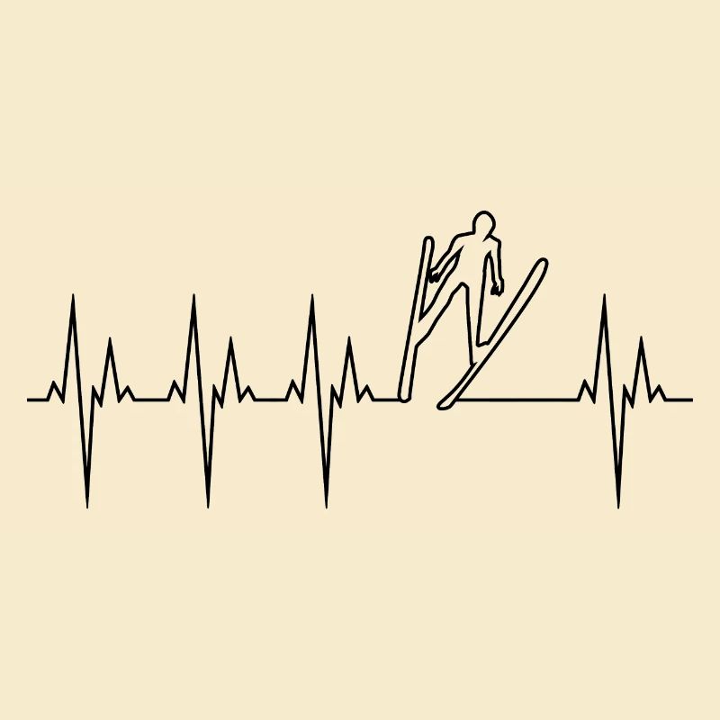 Ski Jumping Electrocardiogram ECG Ski Jumping
