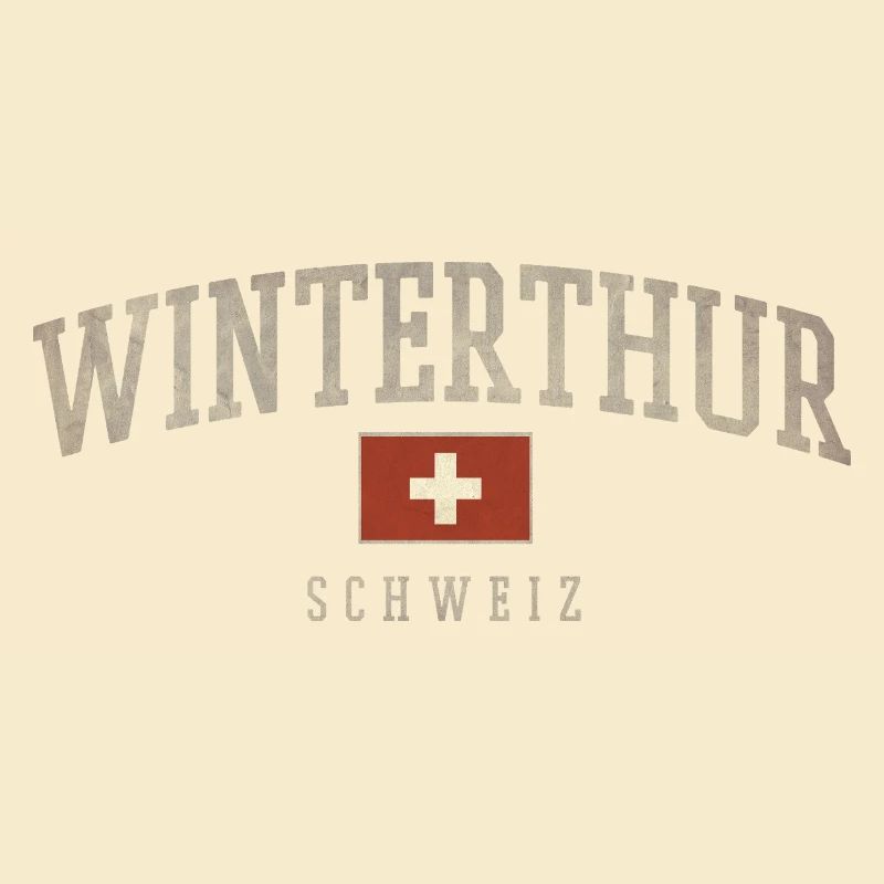 Tee du drapeau suisse de l’arc de Winterthur