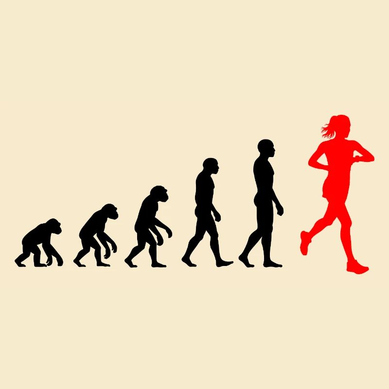 EVOLUTION RUNNERIN POWER! JOGGERIN LÄUFERIN FIT