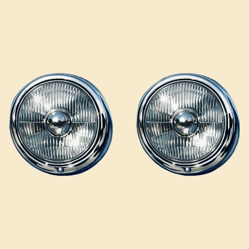 Double Headlight Reflections