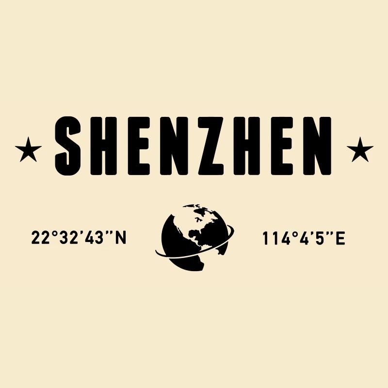 Shenzhen China Coordinates Planet Earth