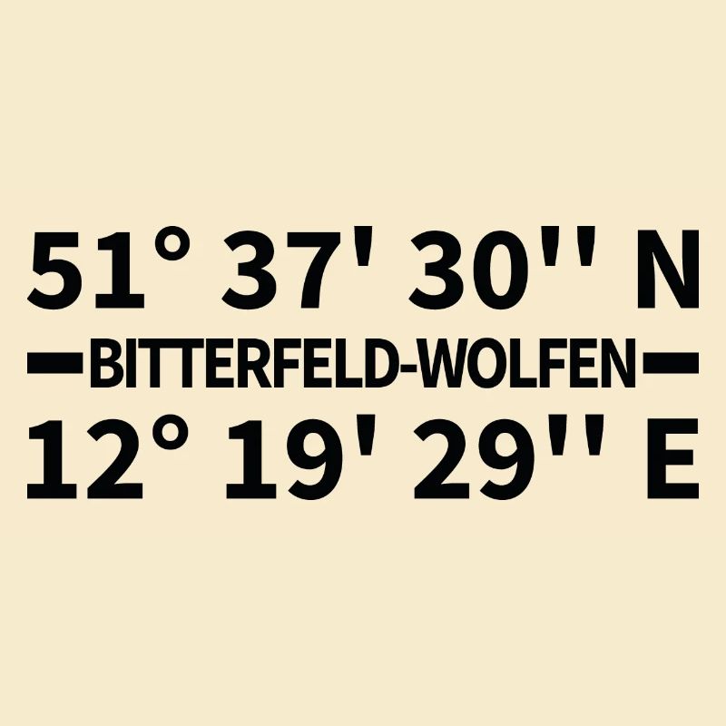 Bitterfeld-Wolfen coordinates