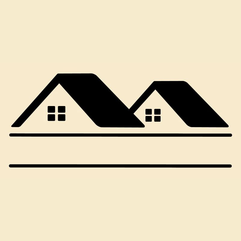 Houses text banner
