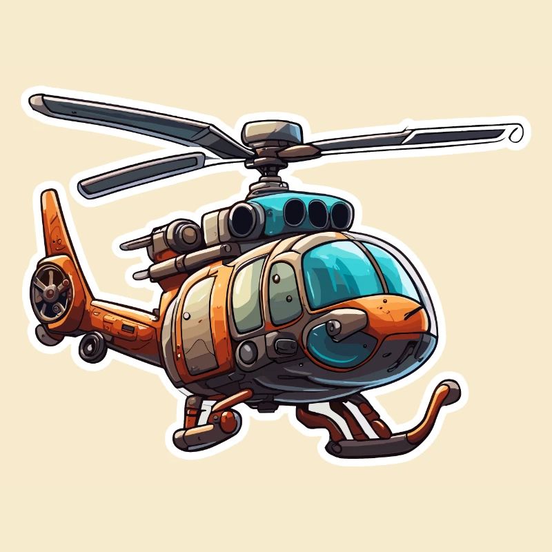 Helikopter / Hubschrauber / fliegen / Luftfahrt