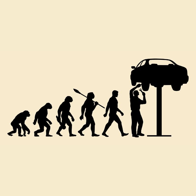 Evolution - Car - Car Mechanic - Mechanic