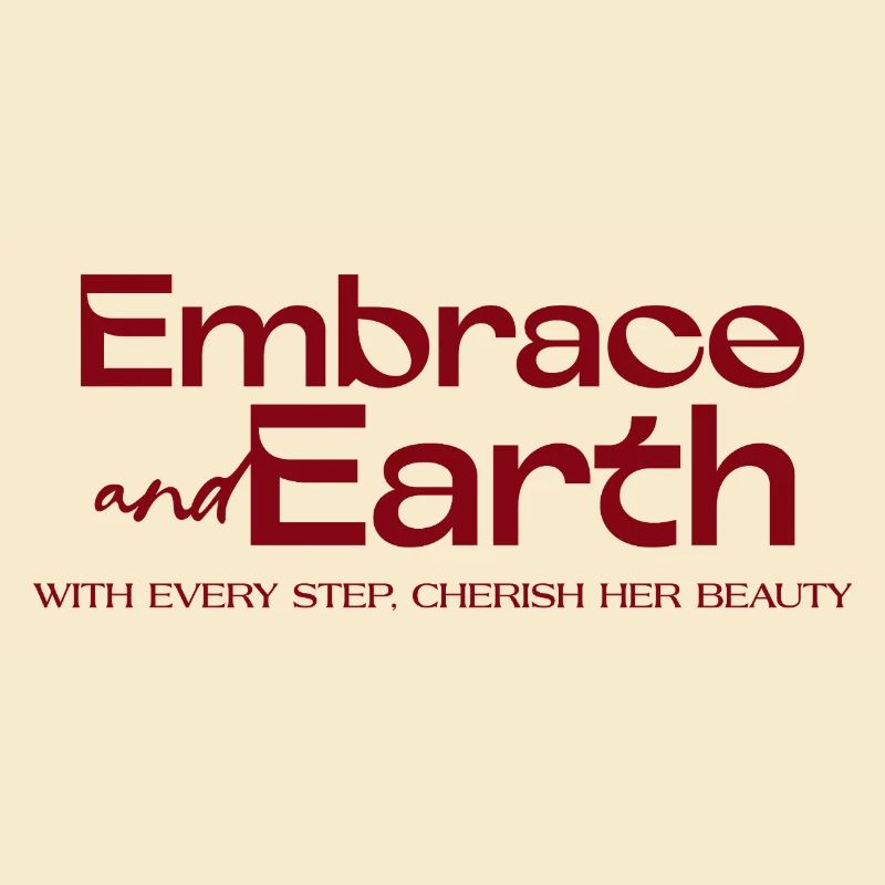 Abstract earth colors with organic shape