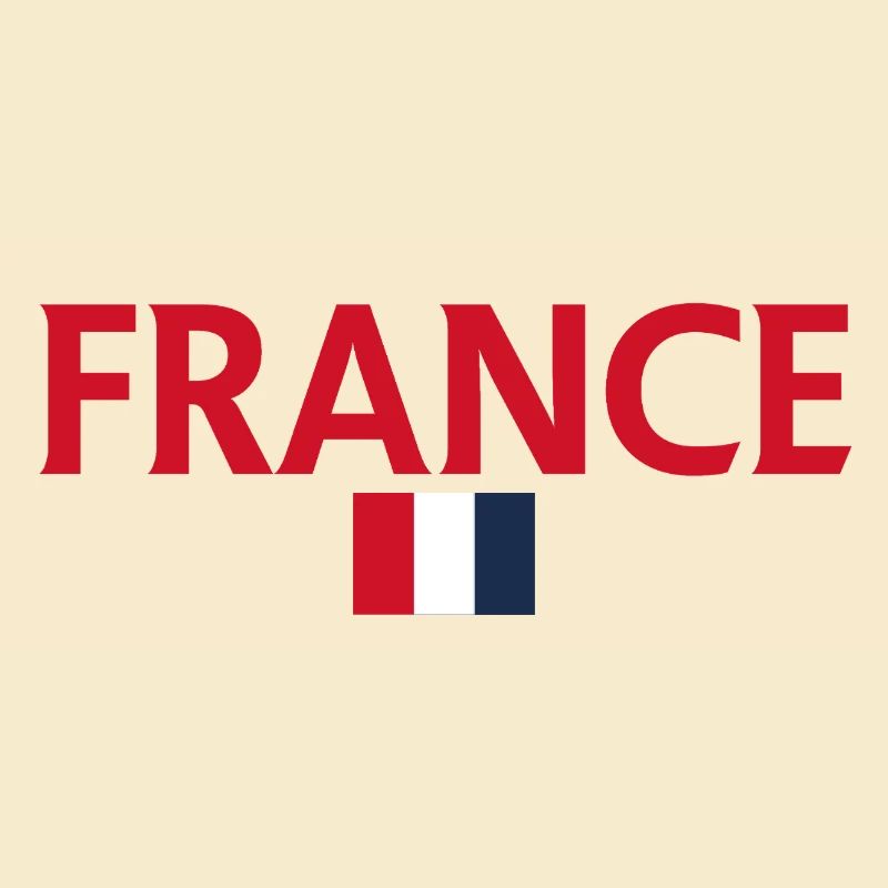 Thème du drapeau français : Style tricolore