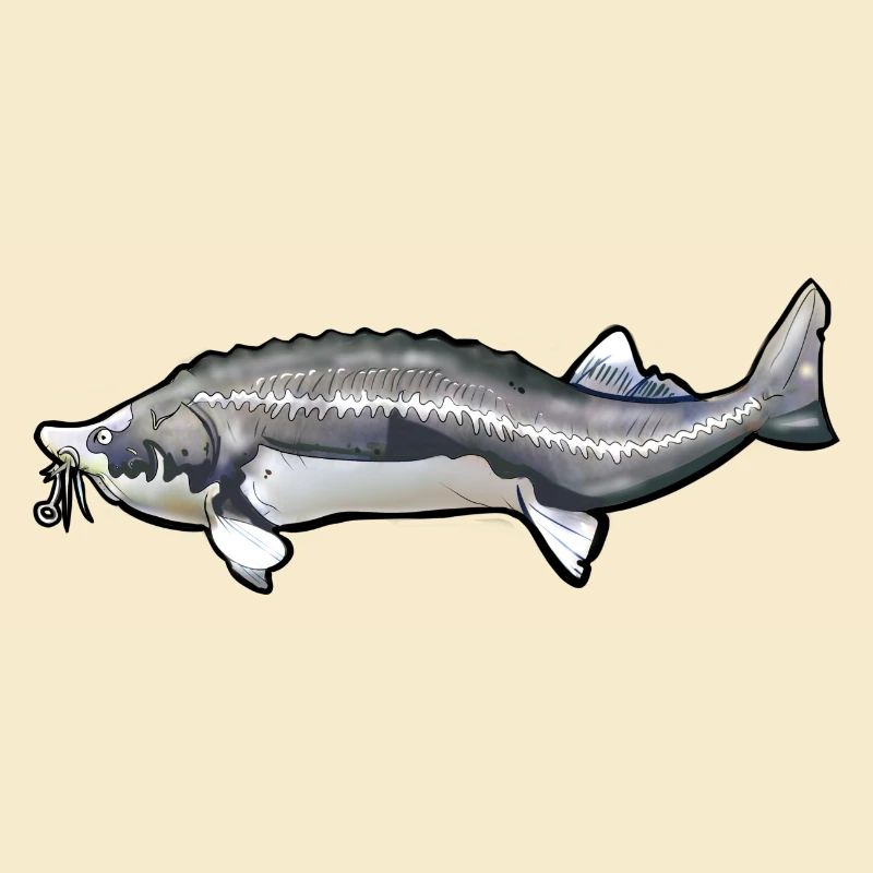 Schwanzmuster von gewühltem Kelfisch