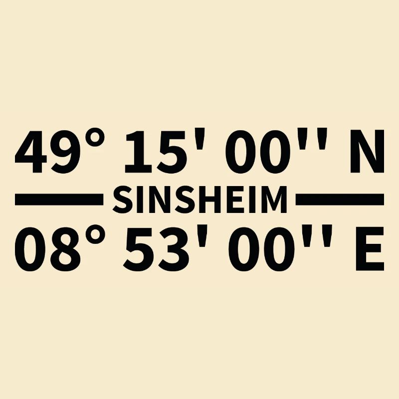 Sinsheim coordinates