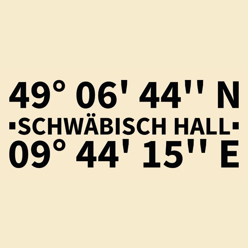 Schwäbisch Hall Coordinates
