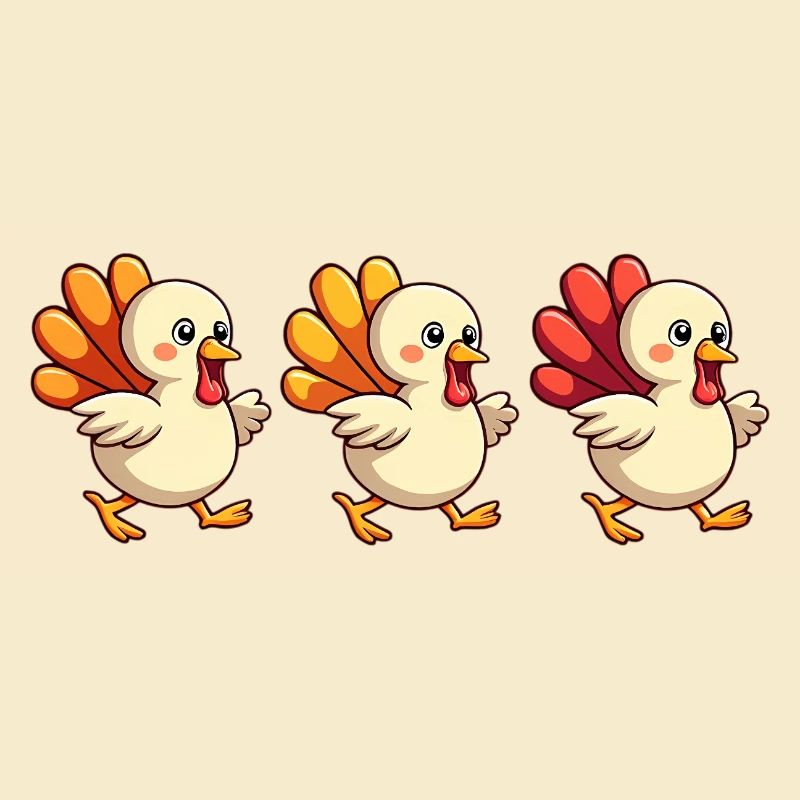 Bébé dinde de Thanksgiving