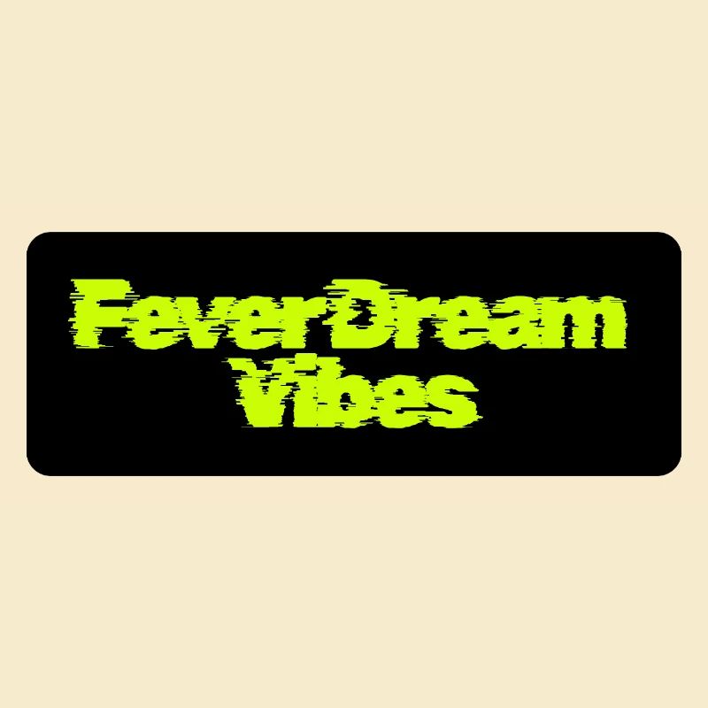 Fever Dream Vibes: Neon Lettering