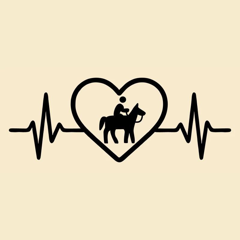 Reiten Pferd Herz