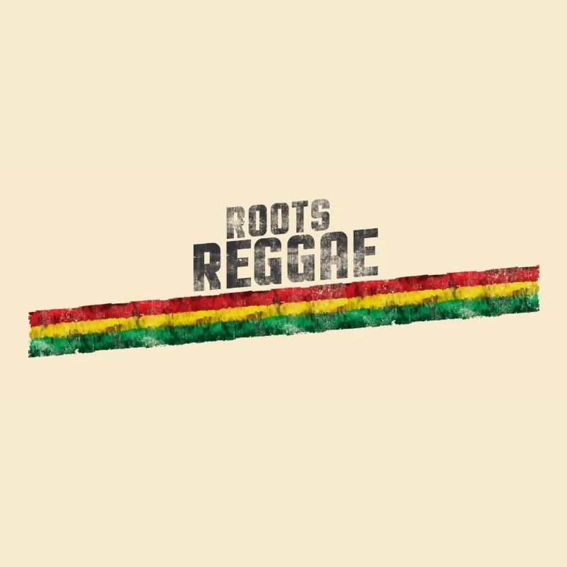 Roots Reggae Farbverlauf Design
