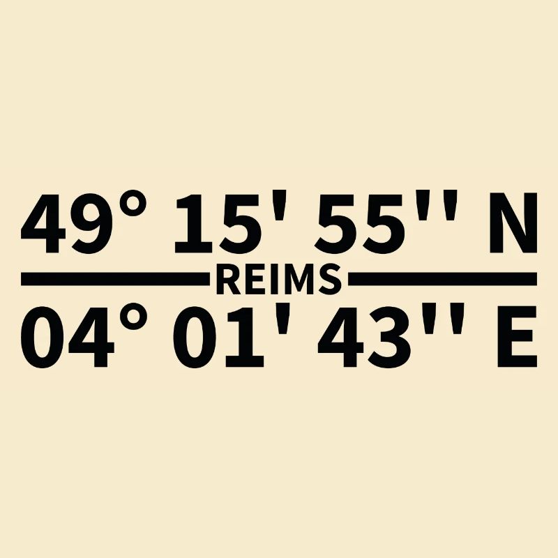 Reims coordinates