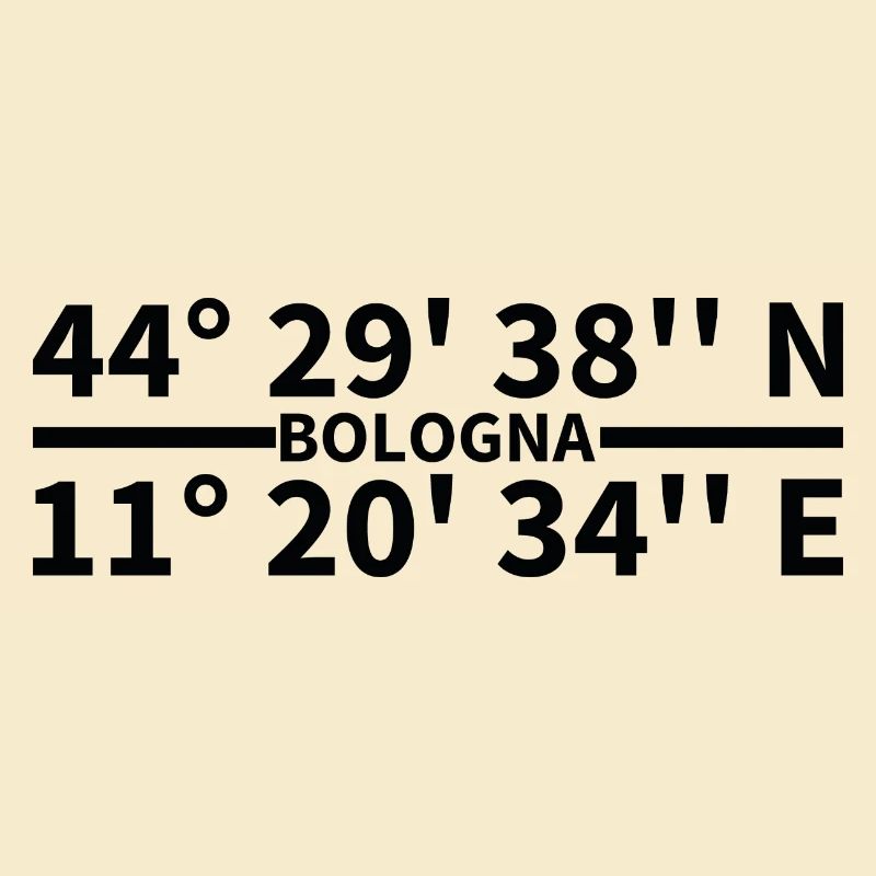 Coordonnées de Bologne