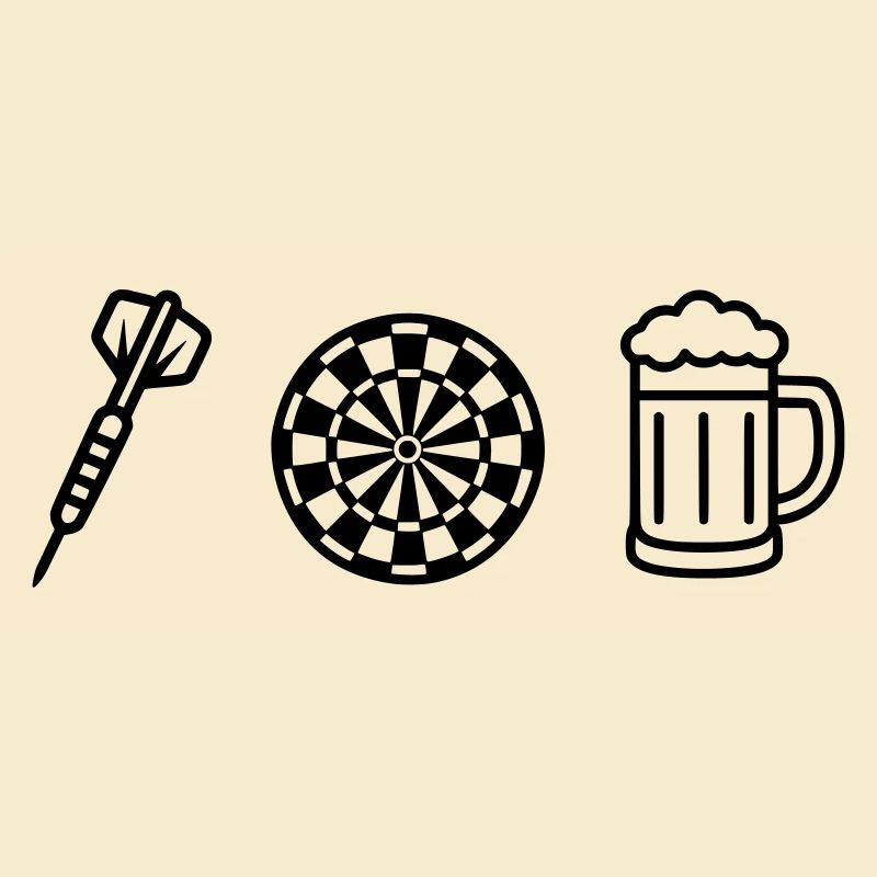Dart,Darts,Dartfeil-Dartboard-Bier