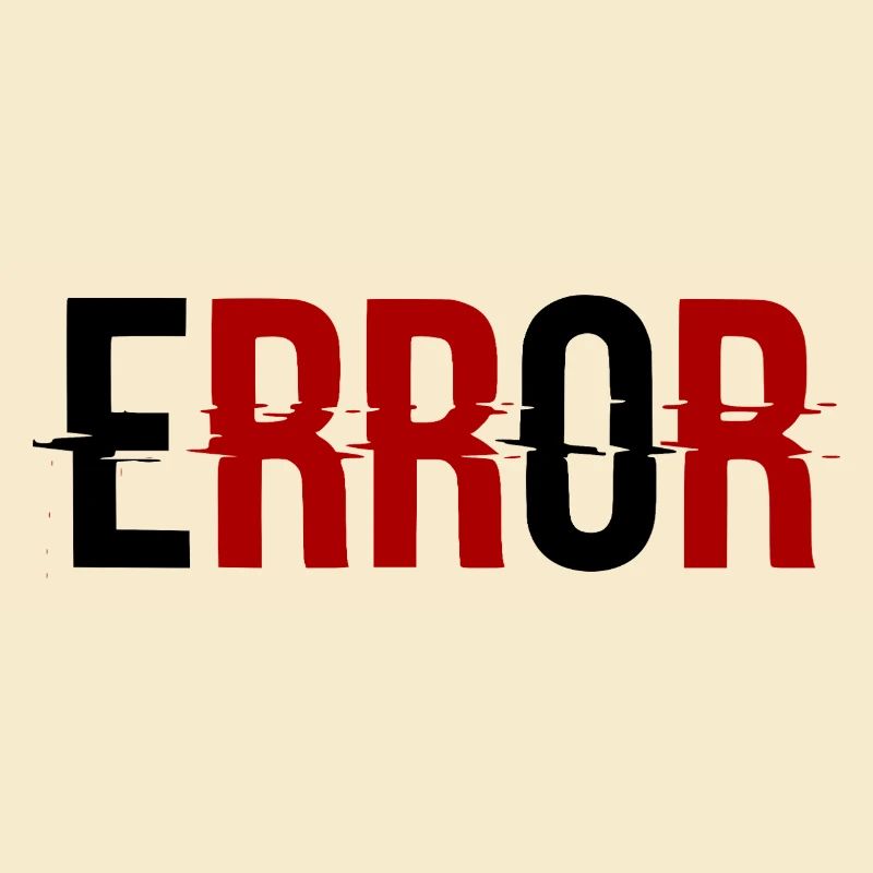 Message d’erreur de conception de bug d’erreur