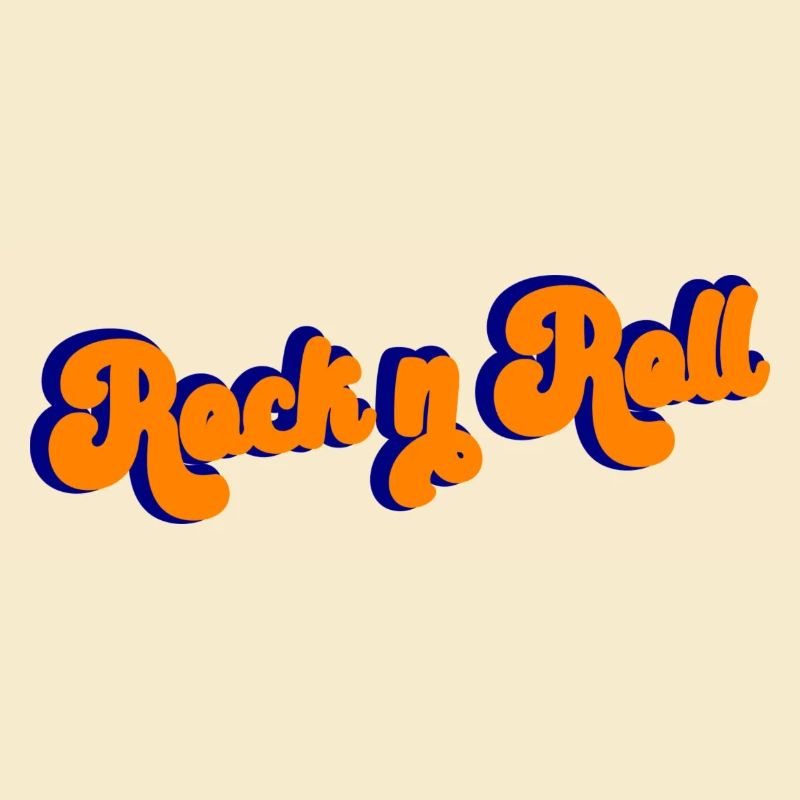 Rock and Roll Design Rétro