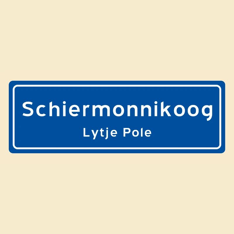 Ortsschild Schiermonnikoog