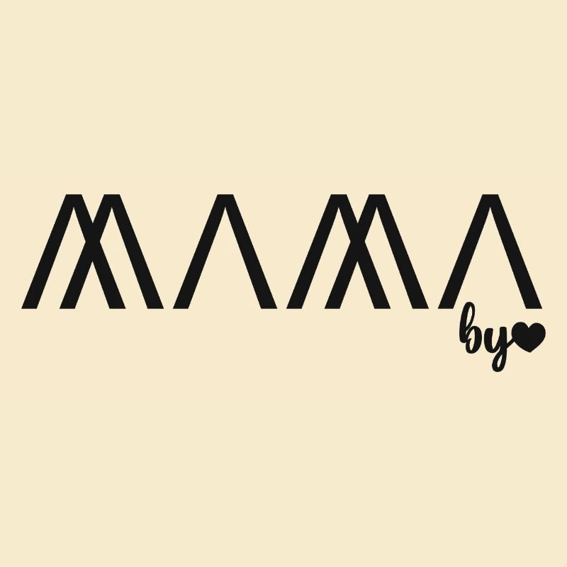 Mama by Heart – Muttertag Mutter Monogramm
