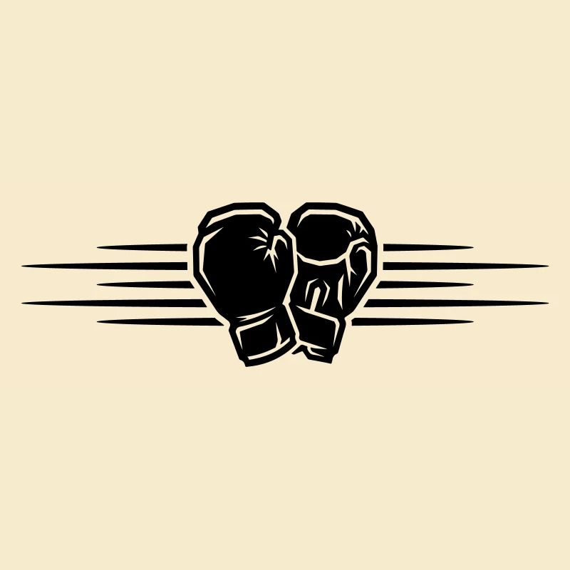 Logo de l’icône des gants de boxe