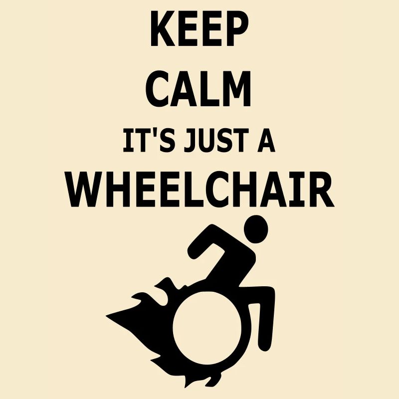 Restez calme ! C’est juste un fauteuil roulant #