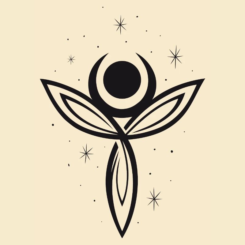 Goddess Moon Goddess Trinity Triquetra