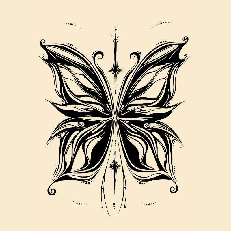 Dessiner le papillon